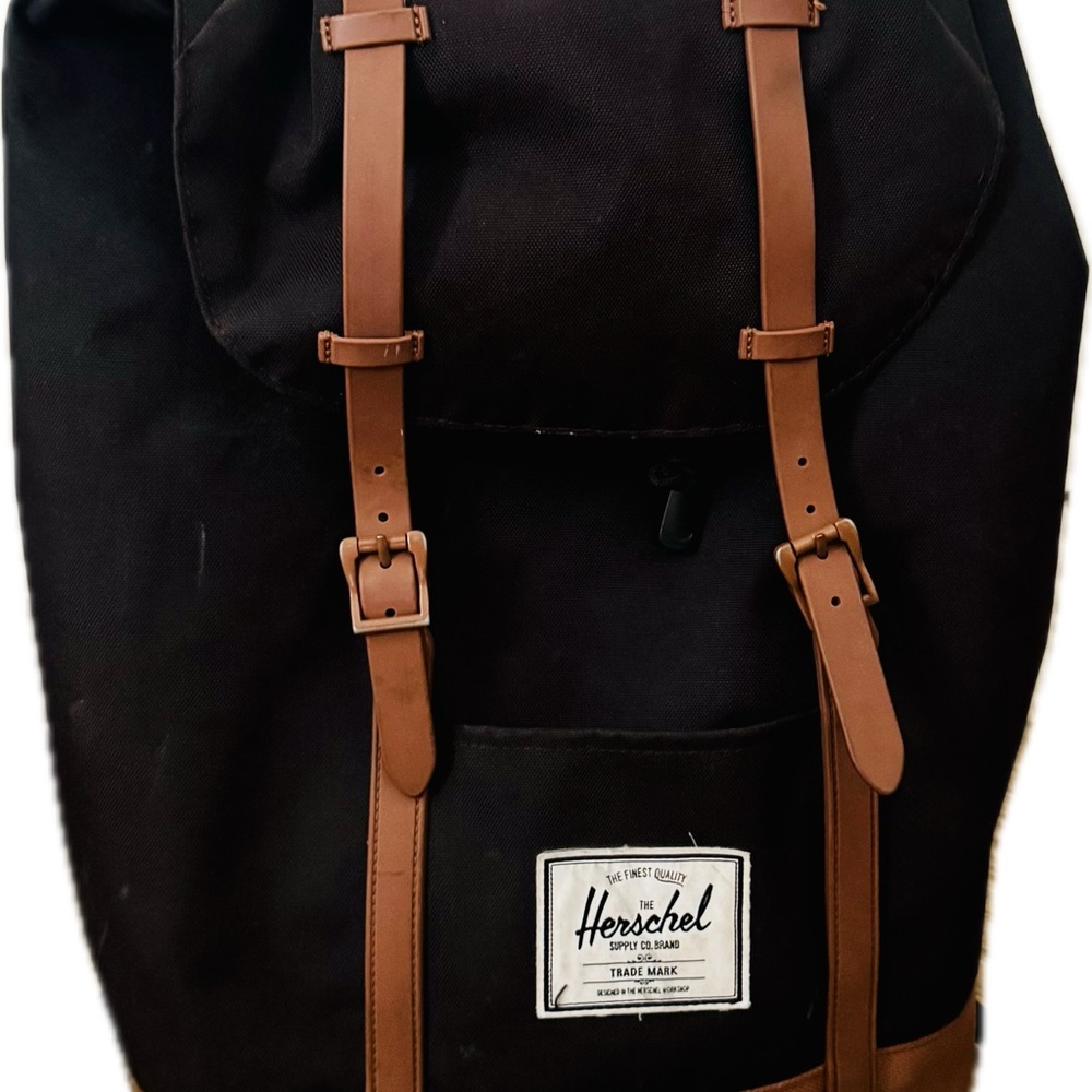 Herschel Supply Company Black and Brown Classic Backpack
